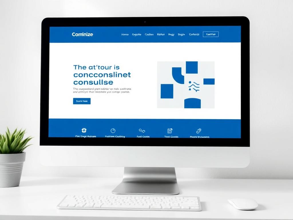 Cominize Consulting website project