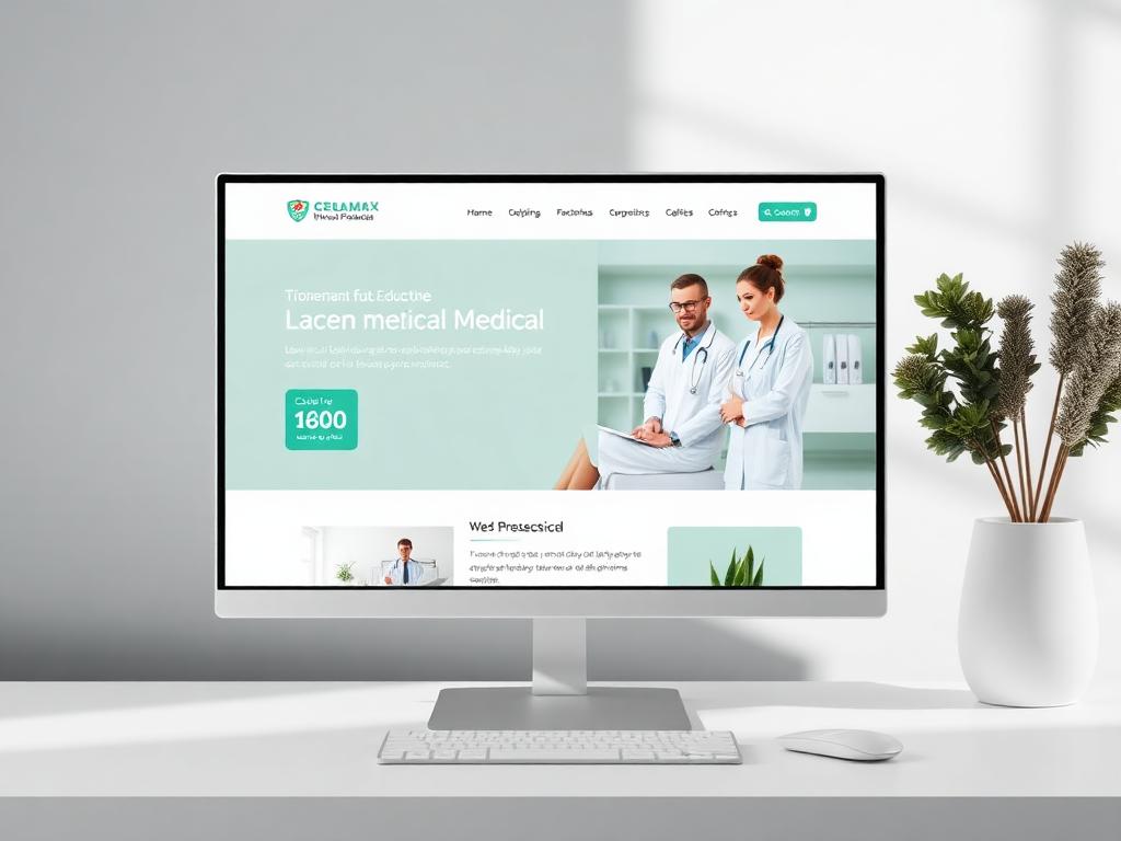 Celamax Clinic website project